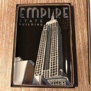 Decorative Empire State Building Art Deco Ceramic Tray